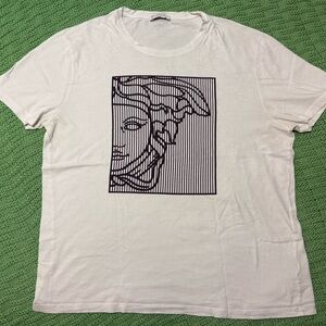 Versace White Graphic T-Shirt